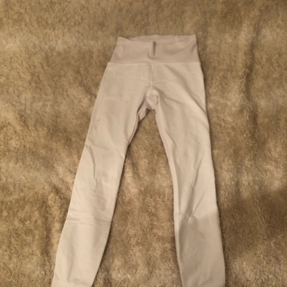 White Lululemon Leggings - Picture 7 of 11